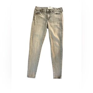 Women's‎ Classic Greyish Green  Skinny Jeans